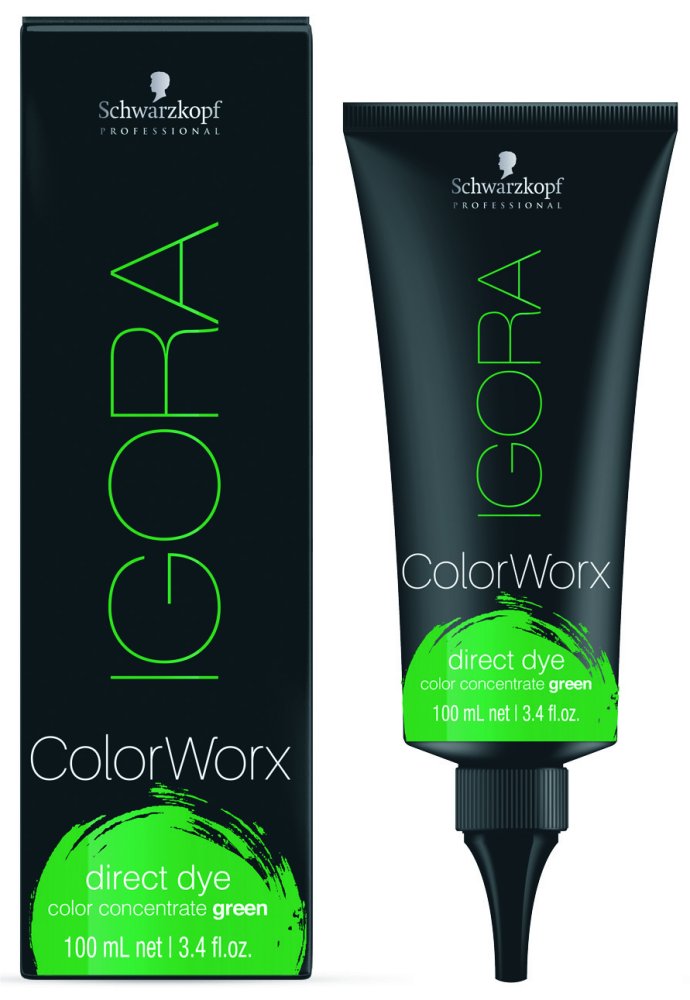 Igora Color Worx Haartönung Green - Grün 100ml EX