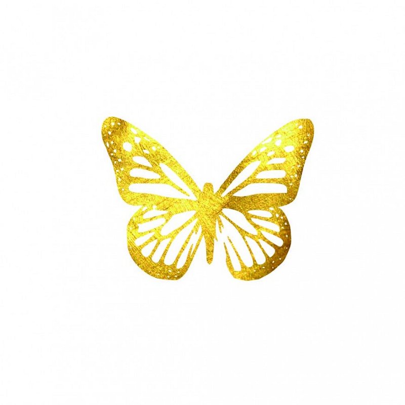 Gold Sin Jewels Leuconoe Butterfly 24K Gold EX