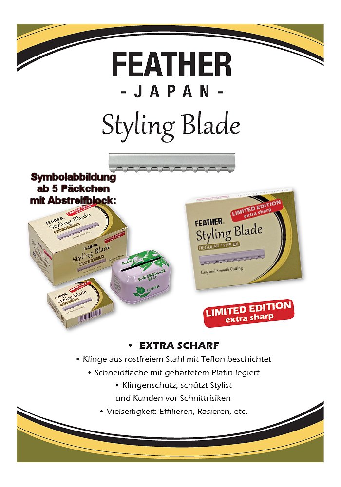 Feather Japan Styling Blade Rasierklingen für Rasiermesser extra sharpe.jpg